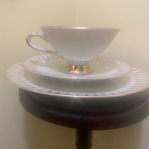 Set Trio Cup With Saucer and Plate Winterling Marktleuthen